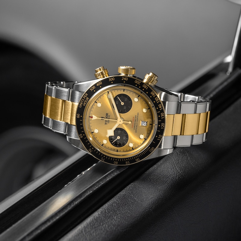 Tudor Black Bay Chrono Men's 18ct Gold & Steel Watch