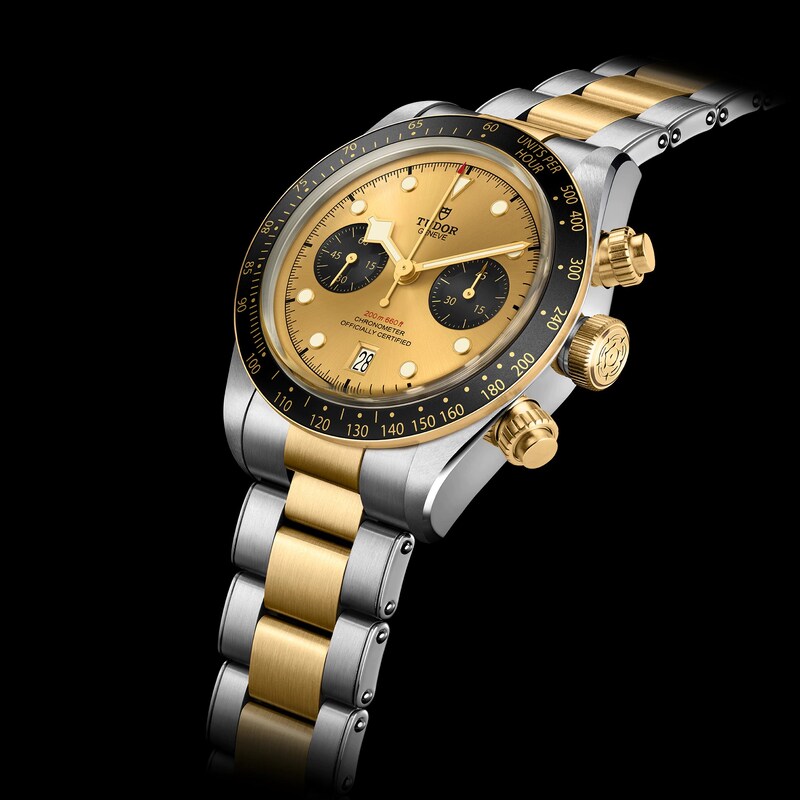 Tudor Black Bay Chrono Men's 18ct Gold & Steel Watch