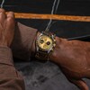 Thumbnail Image 3 of Tudor Black Bay S & G Chrono Men's Brown Leather Strap Watch