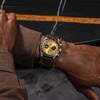 Thumbnail Image 2 of Tudor Black Bay S & G Chrono Men's Brown Leather Strap Watch