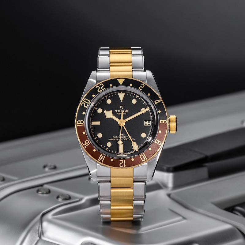 Tudor Black Bay GMT S & G Men's 18ct Yellow Gold & Steel Watch