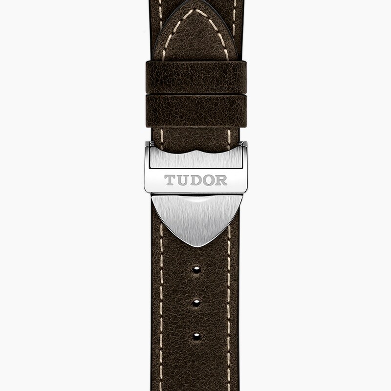 Main Image 2 of Tudor Black Bay GMT S & G Men's Black Leather Strap Watch