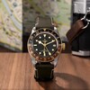 Thumbnail Image 4 of Tudor Black Bay GMT S & G Men's Black Leather Strap Watch