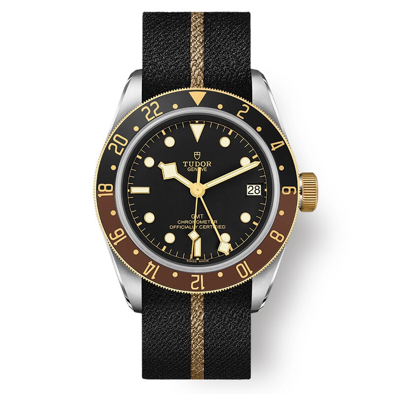 Main Image 1 of Tudor Black Bay GMT Men's Black Fabric Strap Watch