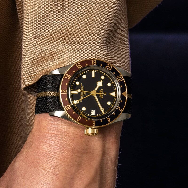 Main Image 3 of Tudor Black Bay GMT Men's Black Fabric Strap Watch