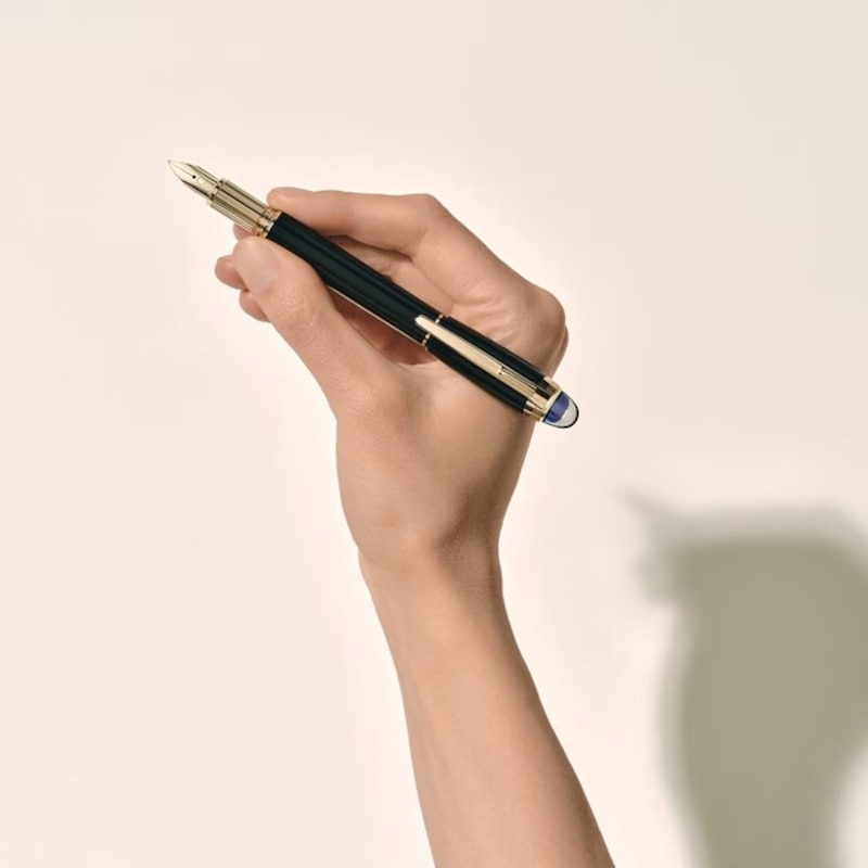 Main Image 4 of Montblanc StarWalker Precious Resin Fountain Black Pen