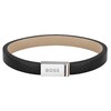 Thumbnail Image 4 of BOSS Confidence Men's Watch & Leather Bracelet Gift Set