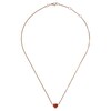 Thumbnail Image 3 of Chopard My Happy Hearts 18ct Rose Gold Red Heart Necklace