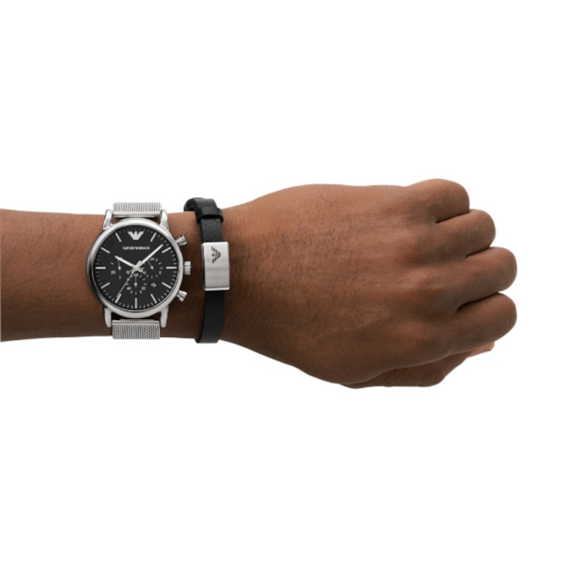 Emporio Armani Men's Watch & Bracelet Gift Set