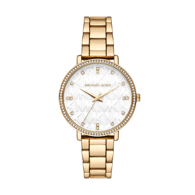 Michael Kors Pyper Ladies' Gold-Tone Bracelet Watch