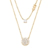 Thumbnail Image 0 of Michael Kors Brilliance 14ct Gold Plated Layered Necklace