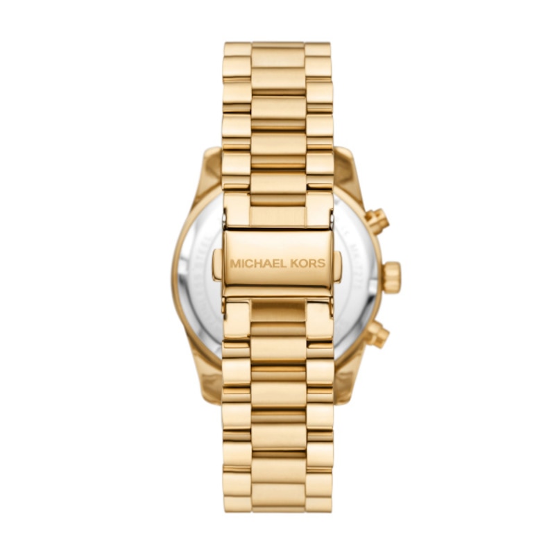 Michael Kors Lexington Ladies' Yellow Gold-Tone Watch