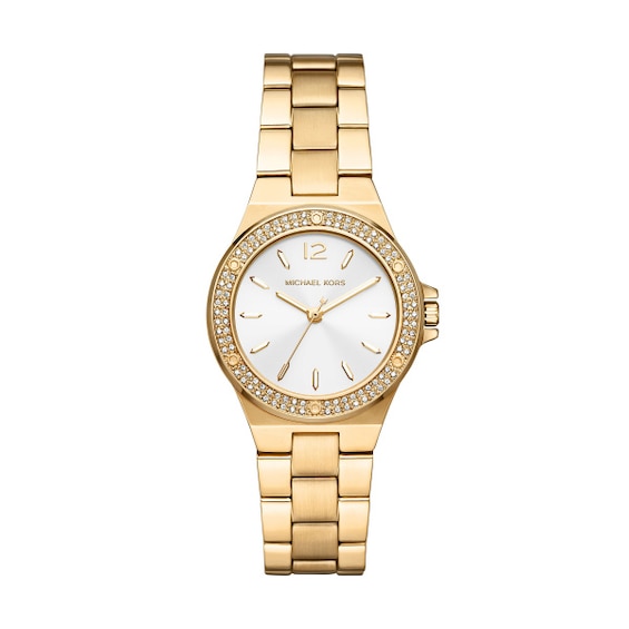 Michael Kors Lennox Ladies’ Gold Tone Bracelet Watch