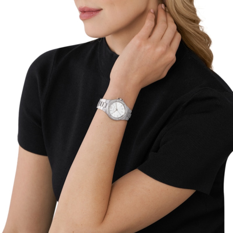 Main Image 4 of Michael Kors Lennox Mini Ladies' Stainless Steel Watch