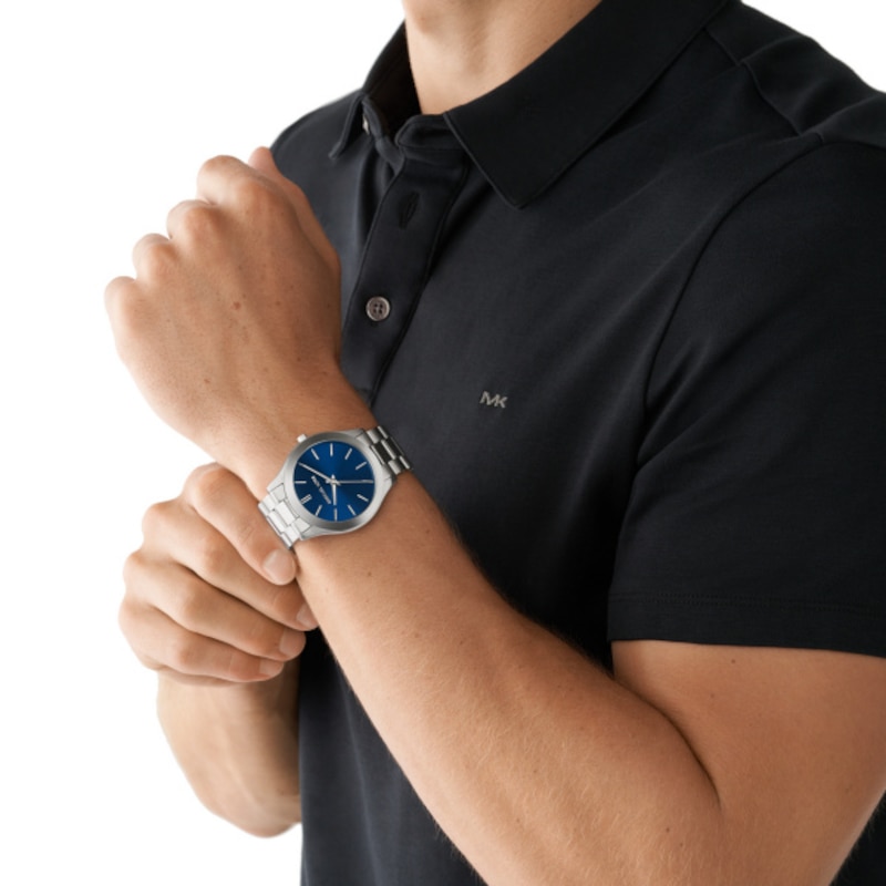 Michael Kors Slim Runway Men's Watch & Wallet Gift Set