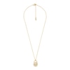 Thumbnail Image 1 of Michael Kors Yellow Gold Plated Adjustable Pendant Necklace