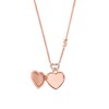 Thumbnail Image 2 of Michael Kors Rose Gold Plated & CZ Adjustable Heart Locket