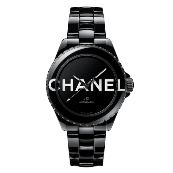 CHANEL J12 Ladies’ Black Ceramic Bracelet Watch
