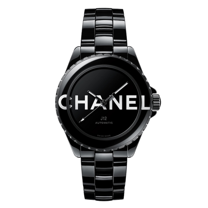 Main Image 1 of CHANEL J12 Ladies' Black Ceramic Bracelet Watch