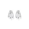 Thumbnail Image 1 of Thomas Sabo Ocean Wave Silver & Cubic Zirconia Earrings