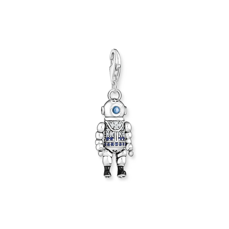 Thomas Sabo Sterling Silver & Cubic Zirconia Diver Charm