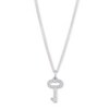 Thumbnail Image 0 of Lauren Ralph Lauren Silver Cubic Zirconia Key Pendant