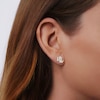 Thumbnail Image 1 of Lauren Ralph Lauren Silver Cubic Zirconia LRL Stud Earrings