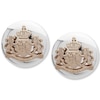 Thumbnail Image 0 of Lauren Ralph Lauren Sterling Silver Crest Stud Earrings