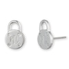 Thumbnail Image 0 of Lauren Ralph Lauren Silver & Diamonds Padlock Stud Earrings