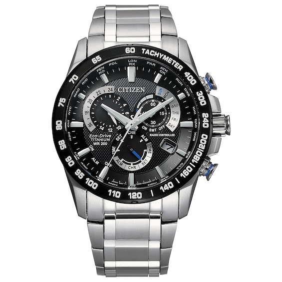 Citizen Eco-Drive PCAT Men’s Titanium Bracelet Watch