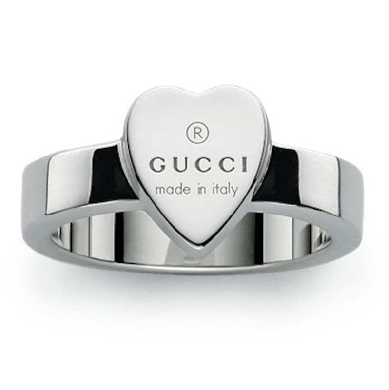 Gucci Trademark Engraved Charm Bracelet