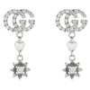 Thumbnail Image 0 of Gucci Flora 18ct White Gold Diamond Drop Earrings