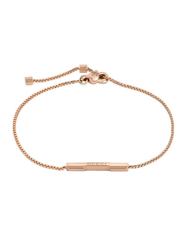 Gucci Link to Love 18ct Rose Gold 7 Inch Bracelet