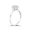 Thumbnail Image 1 of Platinum 0.50ct  Diamond Flower Cluster Ring