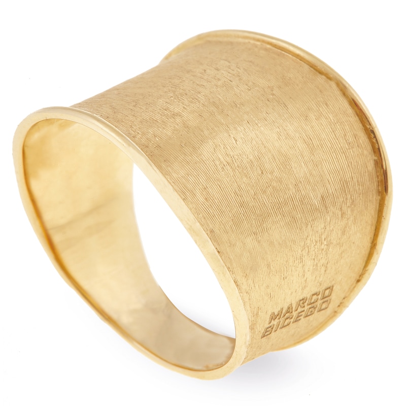 Main Image 1 of Marco Bicego 18ct Yellow Gold Lunaria Wider Ring