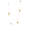 Thumbnail Image 0 of Marco Bicego 18ct Yellow Gold Station Lunaria Necklace