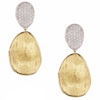 Thumbnail Image 0 of Marco Bicego 18ct Yellow Gold Lunaria Diamond Earring