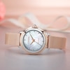 Thumbnail Image 6 of Citizen Eco-Drive Ceci Diamond Ladies' Mesh Bracelet Watch