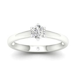 The Diamond Story 18ct White Gold 0.30ct Diamond Ring