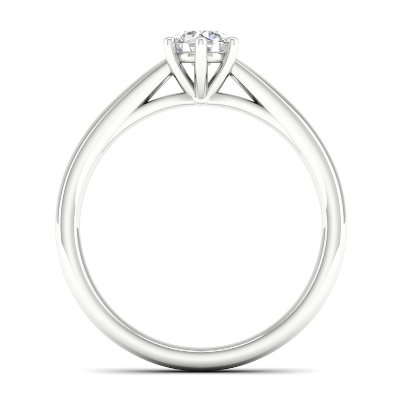 Main Image 3 of The Diamond Story 18ct White Gold 0.30ct Diamond Ring