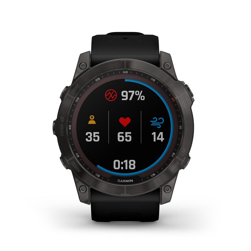 Garmin Fenix 7X Solar Carbon Grey Strap Smartwatch
