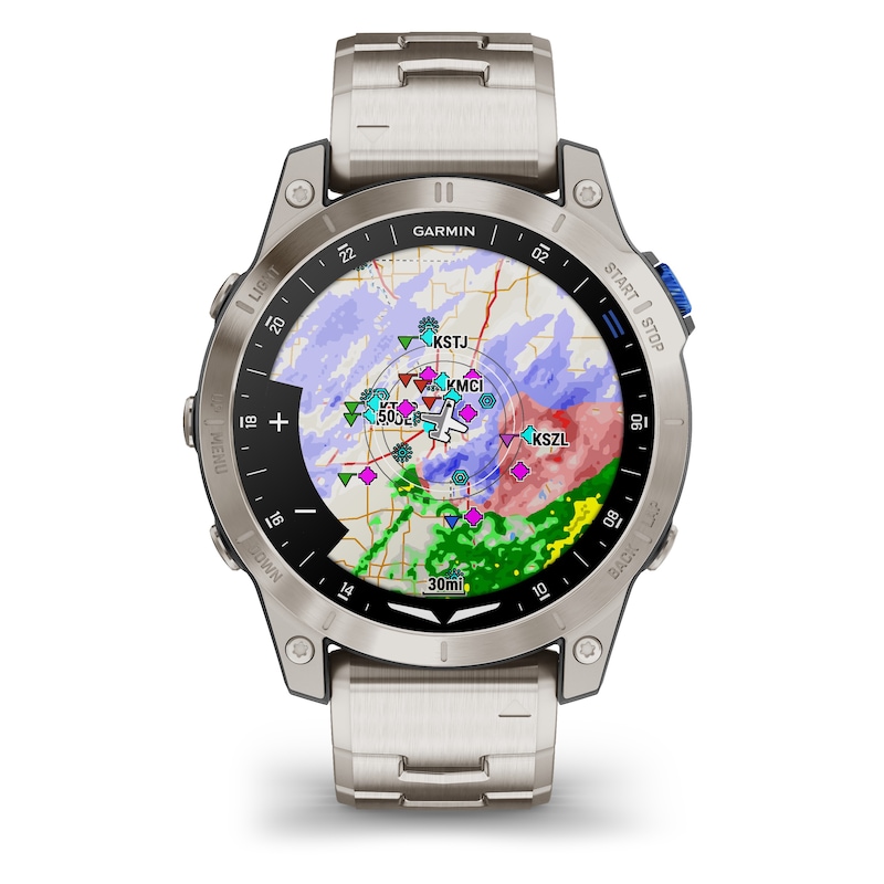 Garmin D2 Mach 1 Titanium Smartwatch