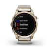 Thumbnail Image 1 of Garmin Fenix 7S Solar Cream Silicone Strap Smartwatch
