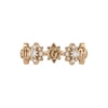 Thumbnail Image 3 of Gucci 18ct Rose Gold Diamond Flora Ring (Size K-L)