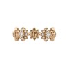 Thumbnail Image 3 of Gucci 18ct Rose Gold Diamond Flora Ring (Size K-L)