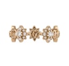 Thumbnail Image 3 of Gucci 18ct Rose Gold Diamond Flora Ring (Size Q-P)