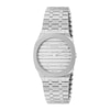 Thumbnail Image 0 of GUCCI 25H Silver-Tone Dial Stainless Steel Bracelet Watch