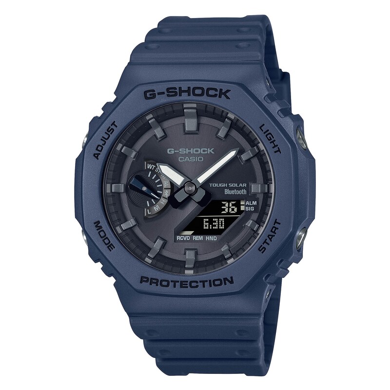 G-Shock GA-B2100-2AER Men's Bluetooth Solar 2100 Series Blue Resin Watch