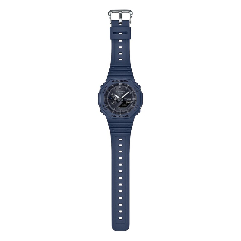 G-Shock GA-B2100-2AER Men's Bluetooth Solar 2100 Series Blue Resin Watch
