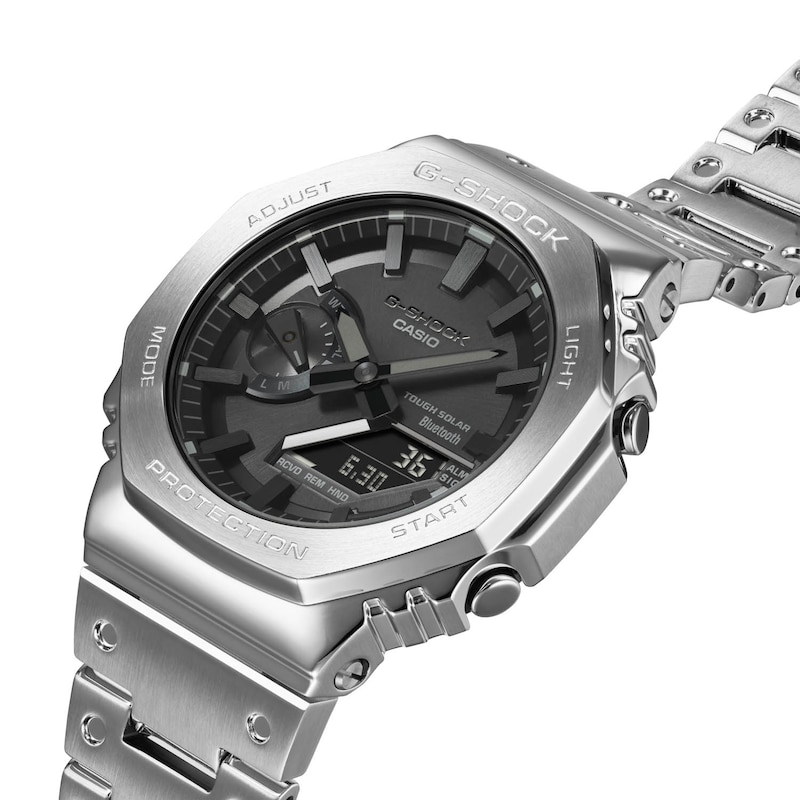 G-Shock GM-B2100D-1AER Men's Full Metal 2100 Series Stainless Steel Watch